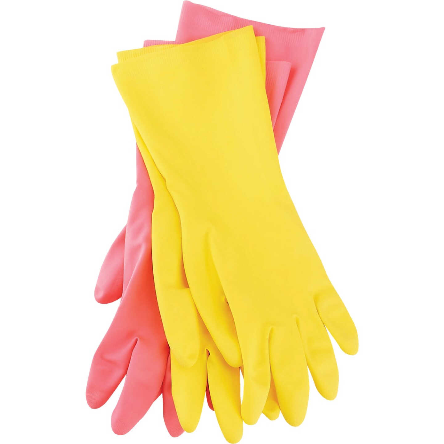 Soft Scrub Large Latex Rubber Glove (2-Pack) Image 3