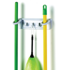 Spectrum 11-1/4 In. Mop & Broom Long Handle Tool Rack Image 1