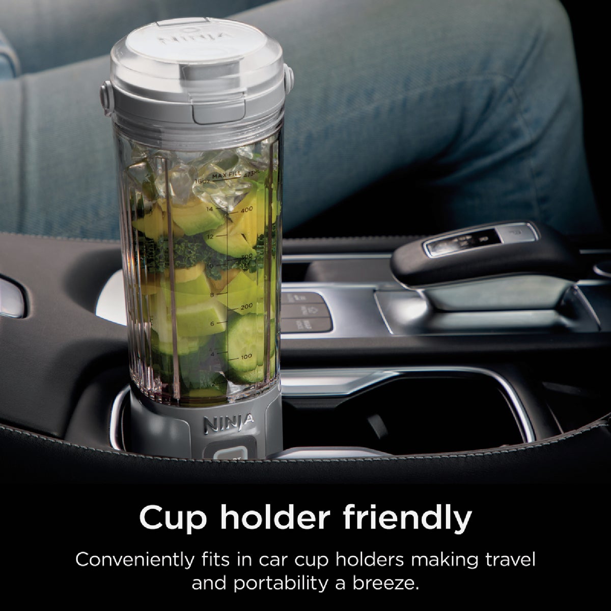 Ninja Blast 16 Oz. White Portable Blender Image 2