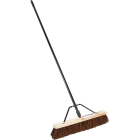 Harper 24 In. W. x 64 In. L. Metal Handle Rough Surface Push Broom Image 1