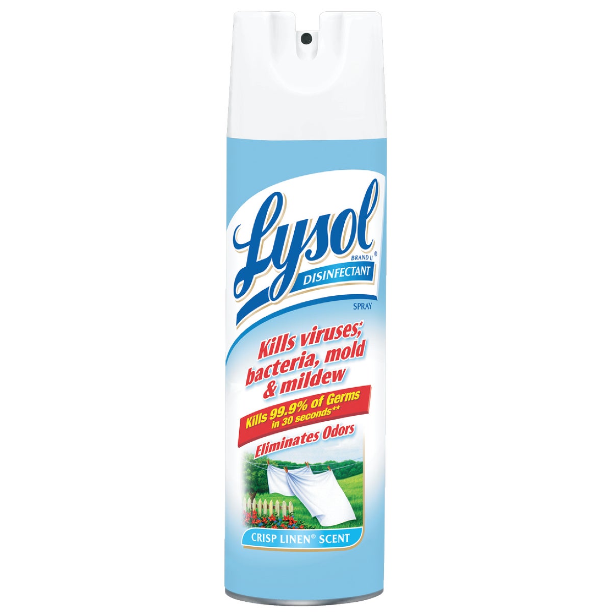 Lysol 19 Oz. Crisp Linen Disinfectant Spray Image 1