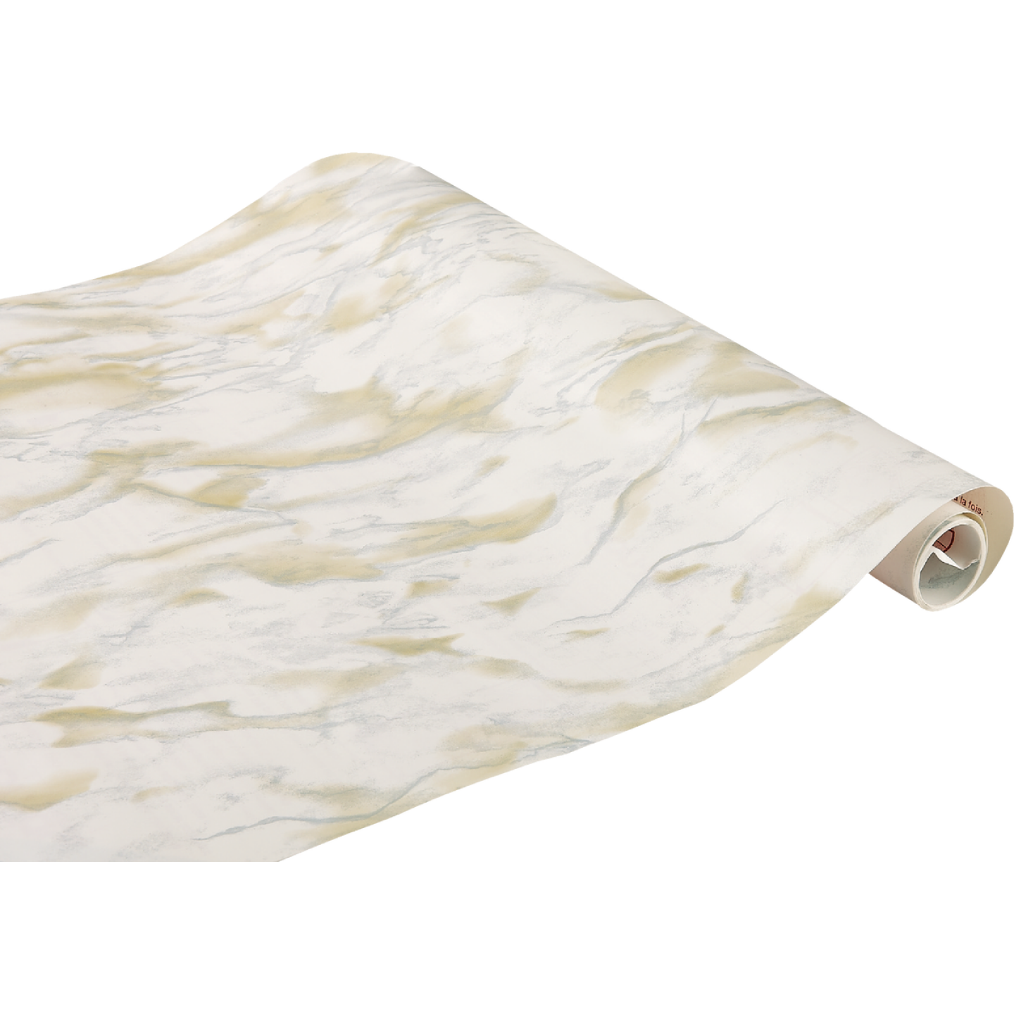 Con-Tact Creative Covering 18 In. x 9 Ft. White Marble Self-Adhesive Shelf Liner Image 1