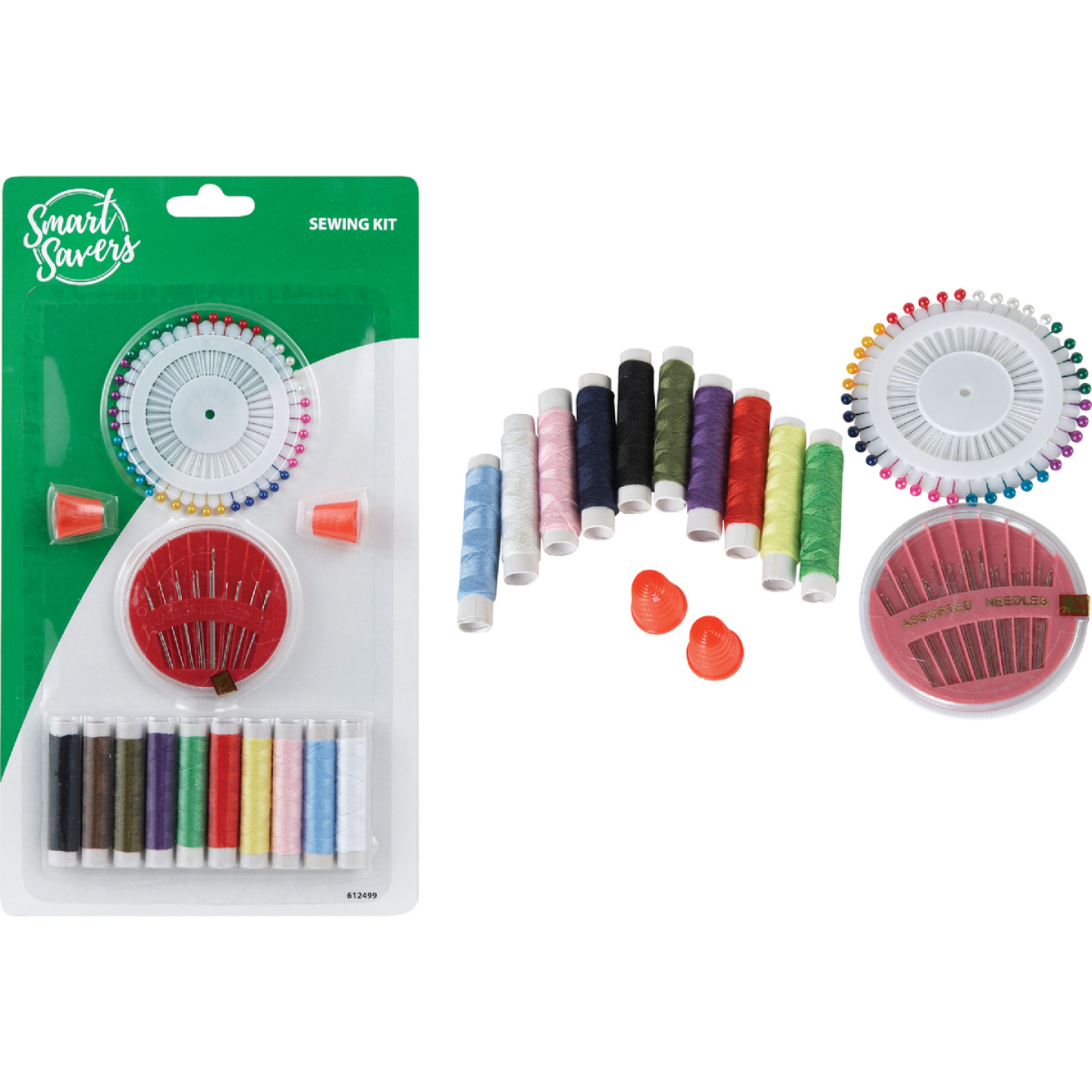 Smart Savers 14-Piece Travel Sewing Kit Image 1