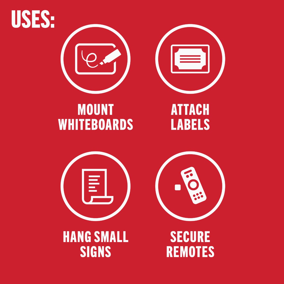 VELCRO Brand 3/4 In. x 15 Ft. Black Sticky Back Reclosable Hook & Loop Roll Image 4