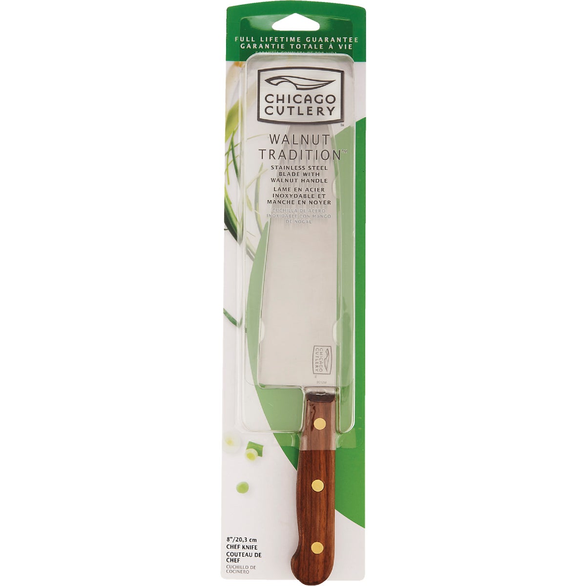 Chicago Cutlery Walnut Tradition 8 In. Chef Knife Image 2