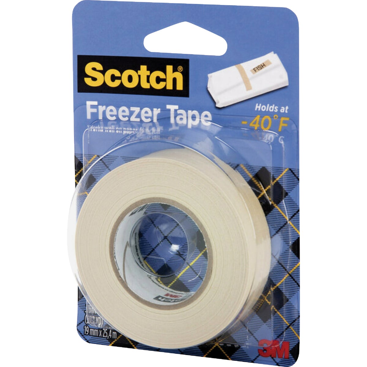 Scotch Freezer Tape, 0.75 In. x 1000 In., 1 Roll/Pack Image 2