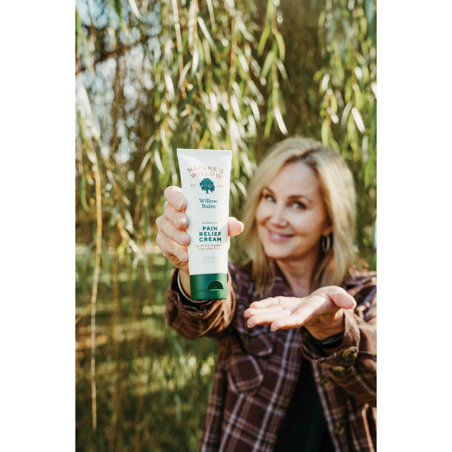 Nature's Willow 3.5 Oz. Pain Relief Cream Image 5