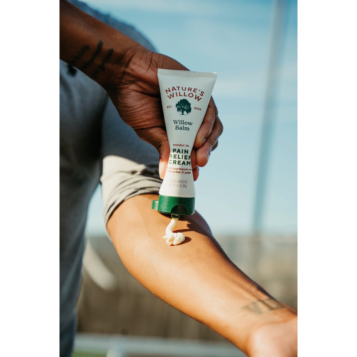 Nature's Willow 3.5 Oz. Pain Relief Cream Image 2