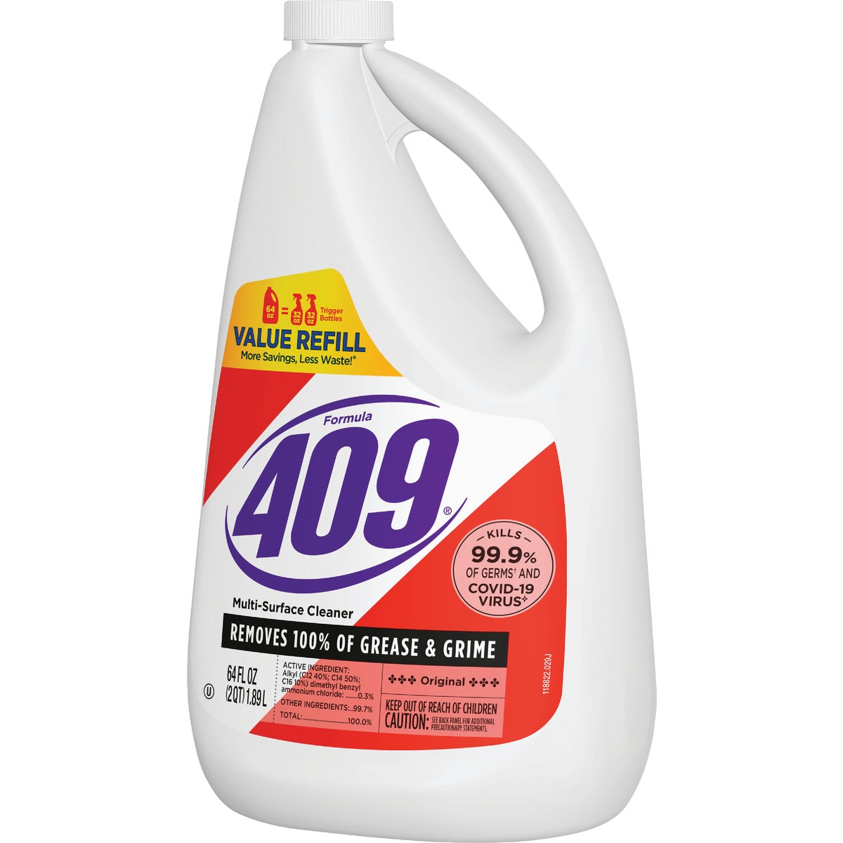 Formula 409 64 Oz. All-Purpose Cleaner & Antibacterial Disinfectant Refill Image 5