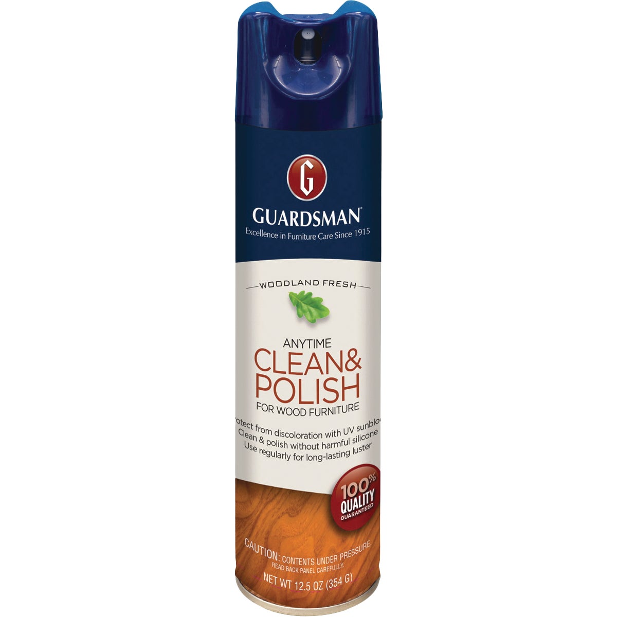 Guardsman 12.5 Oz. Woodland Fresh Anytime Clean & Polish for Wood Furniture Image 1