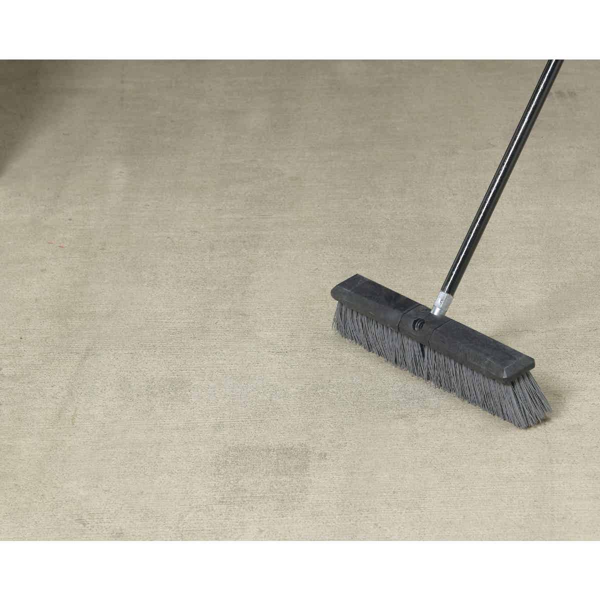Do it Best 18 In. W. x 60 In. L. Metal Handle Heavy-Duty Synthetic Sweep Push Broom Image 2