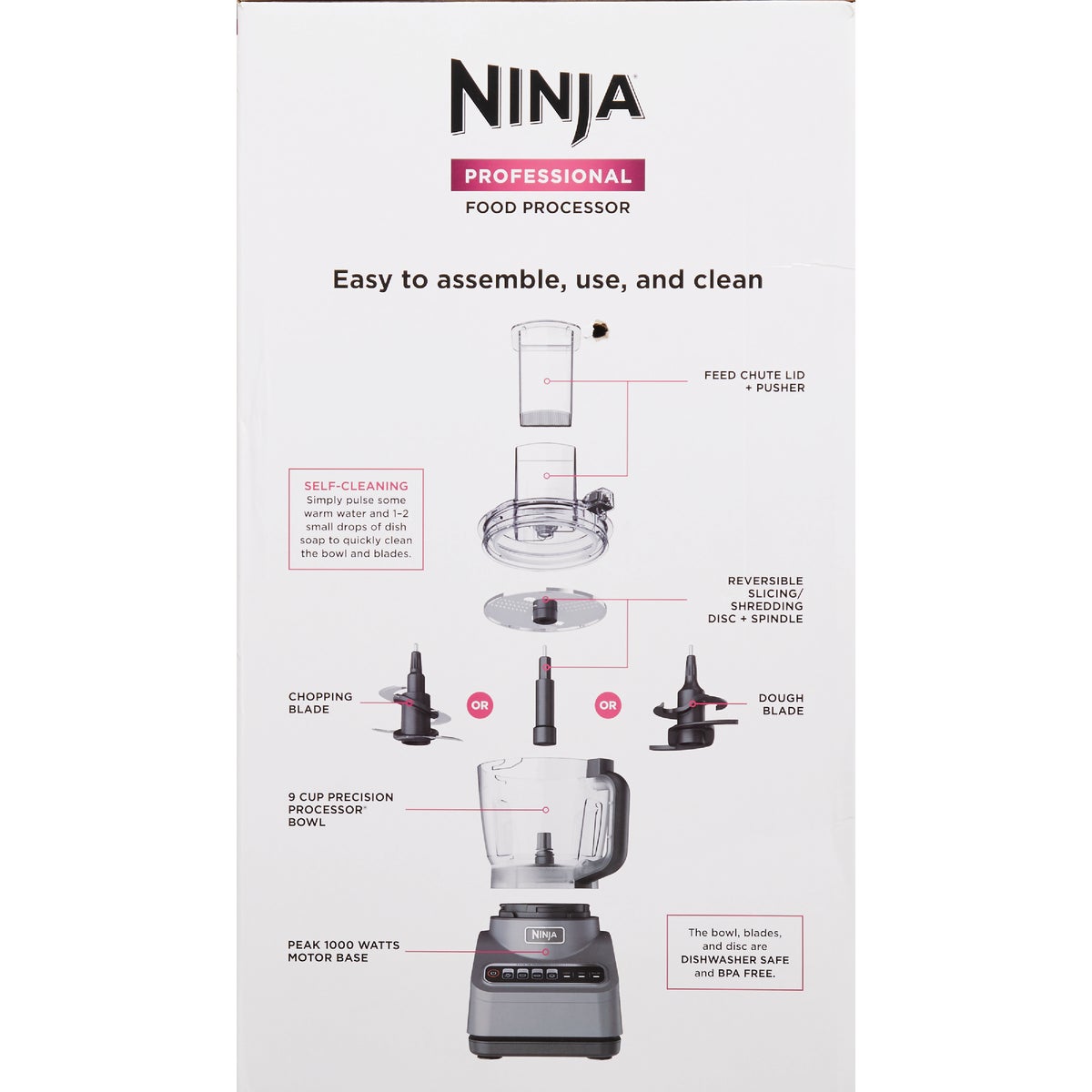 Ninja Professional Plus 9-Cup Food Processor Image 5