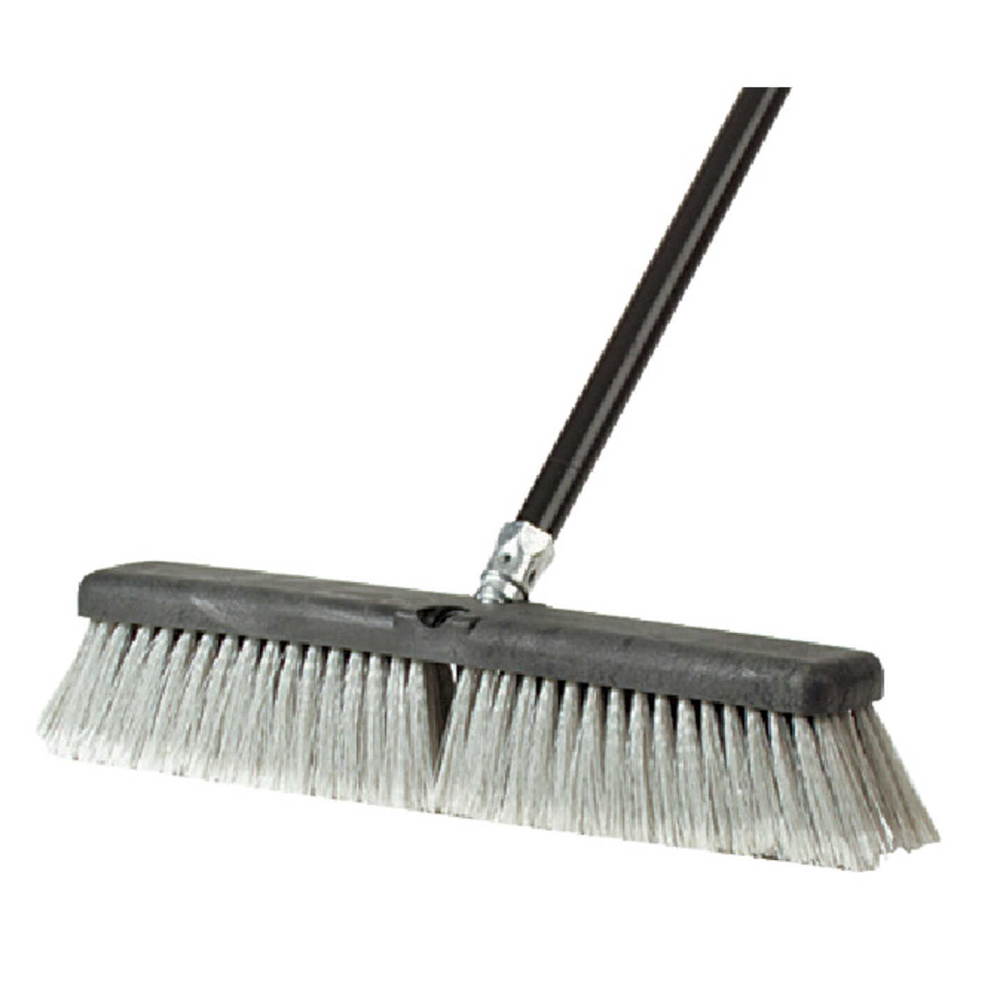 Do it Best 18 In. W. x 60 In. Metal Handle Fine Sweep Push Broom Image 1