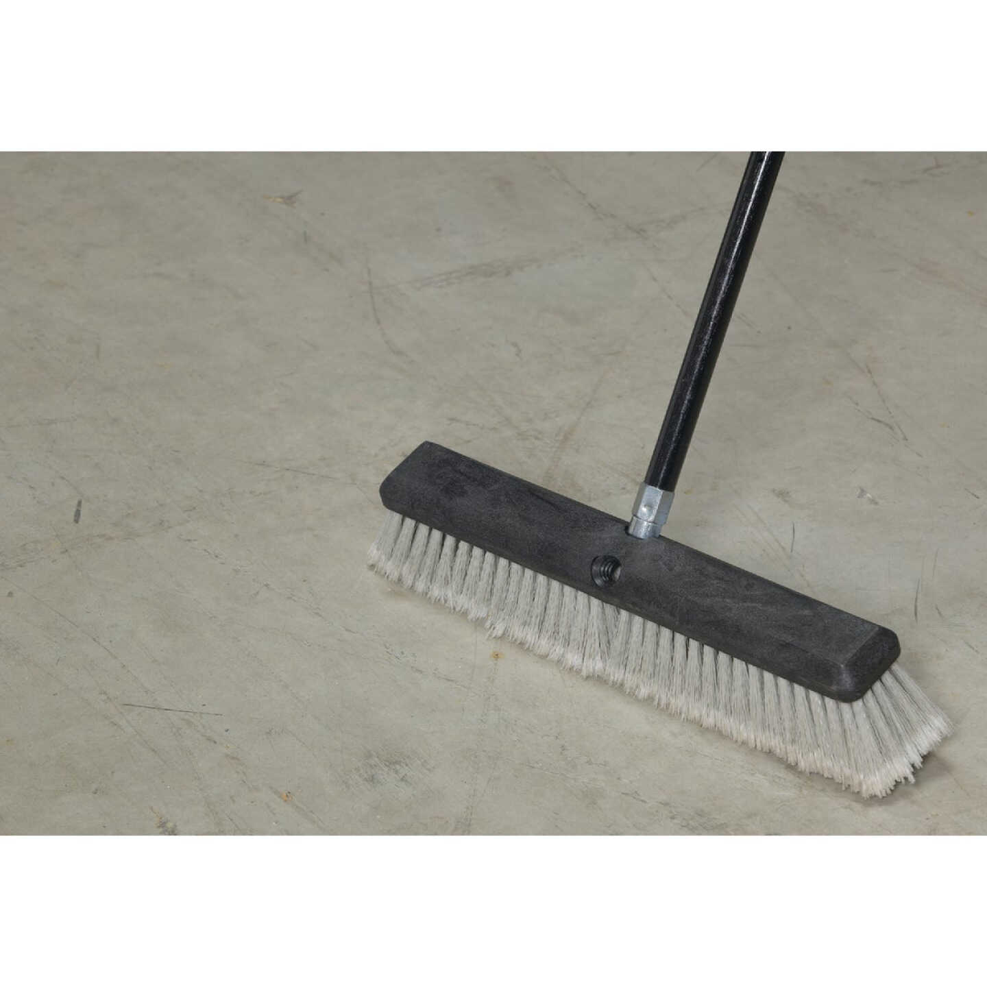 Do it Best 18 In. W. x 60 In. Metal Handle Fine Sweep Push Broom Image 2