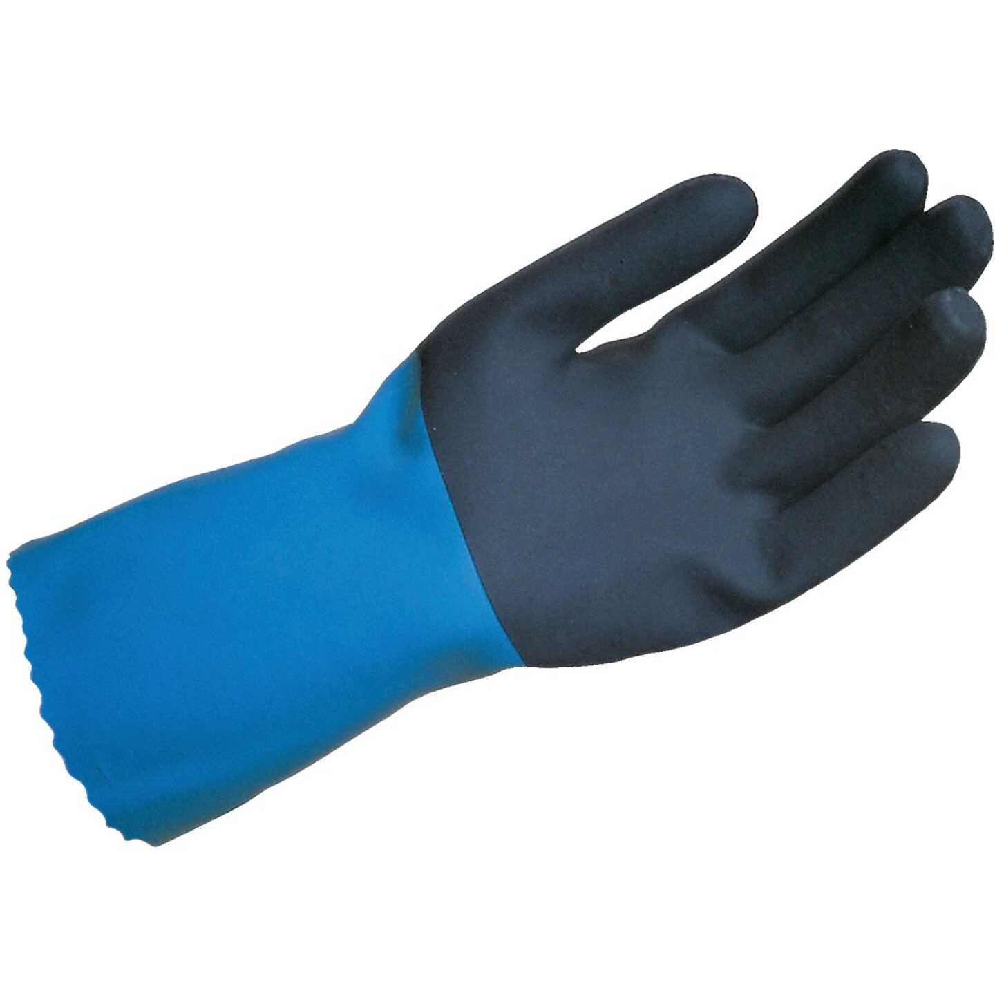 Spontex Bench-Mark Large Neoprene Latex Rubber Glove Image 1