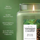 Yankee Candle 22 Oz. Balsam & Cedar Large Jar Candle Image 5