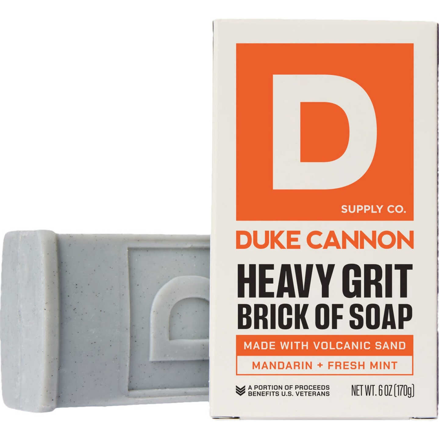 Duke Cannon 6 Oz. Heavy Grit Deep Cleaning Brick of Soap Image 1