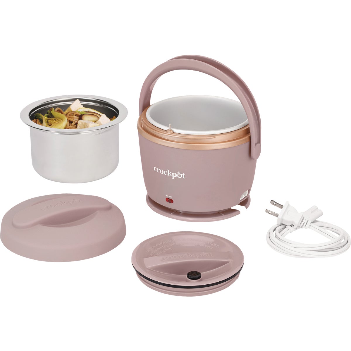 Crock-Pot Lunch Crock 20 Oz. Pink Food Warmer Image 3