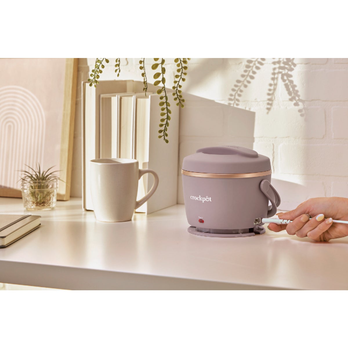 Crock-Pot Lunch Crock 20 Oz. Pink Food Warmer Image 2