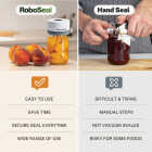 RoboSeal Rechargeable Mason Jar Sealer Image 6
