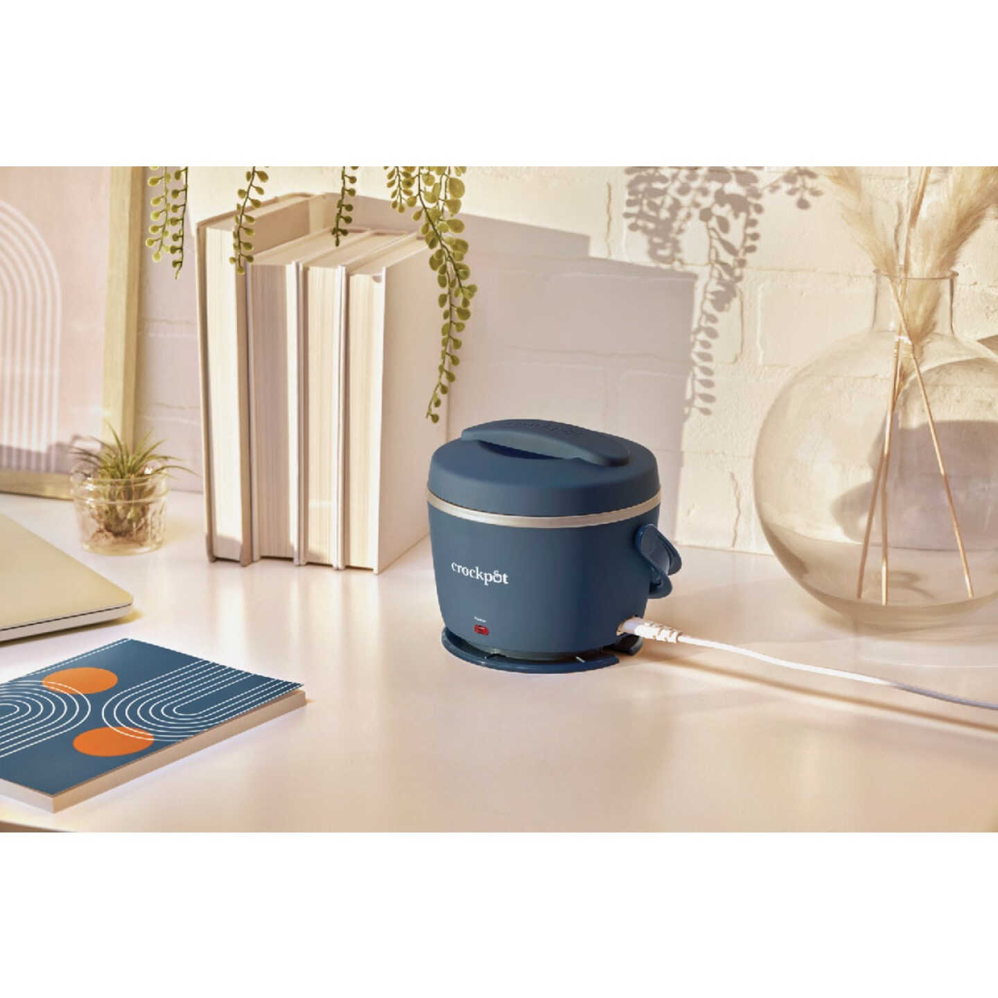 Crock-Pot Lunch Crock 20 Oz. Blue Food Warmer Image 2