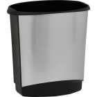 Curver Ovo Vanity 3.8 Gal. Wastebasket Image 1