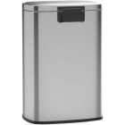 Ninestars 13.2 Gal. Stainless Steel Foot Pedal Trash Can Image 3