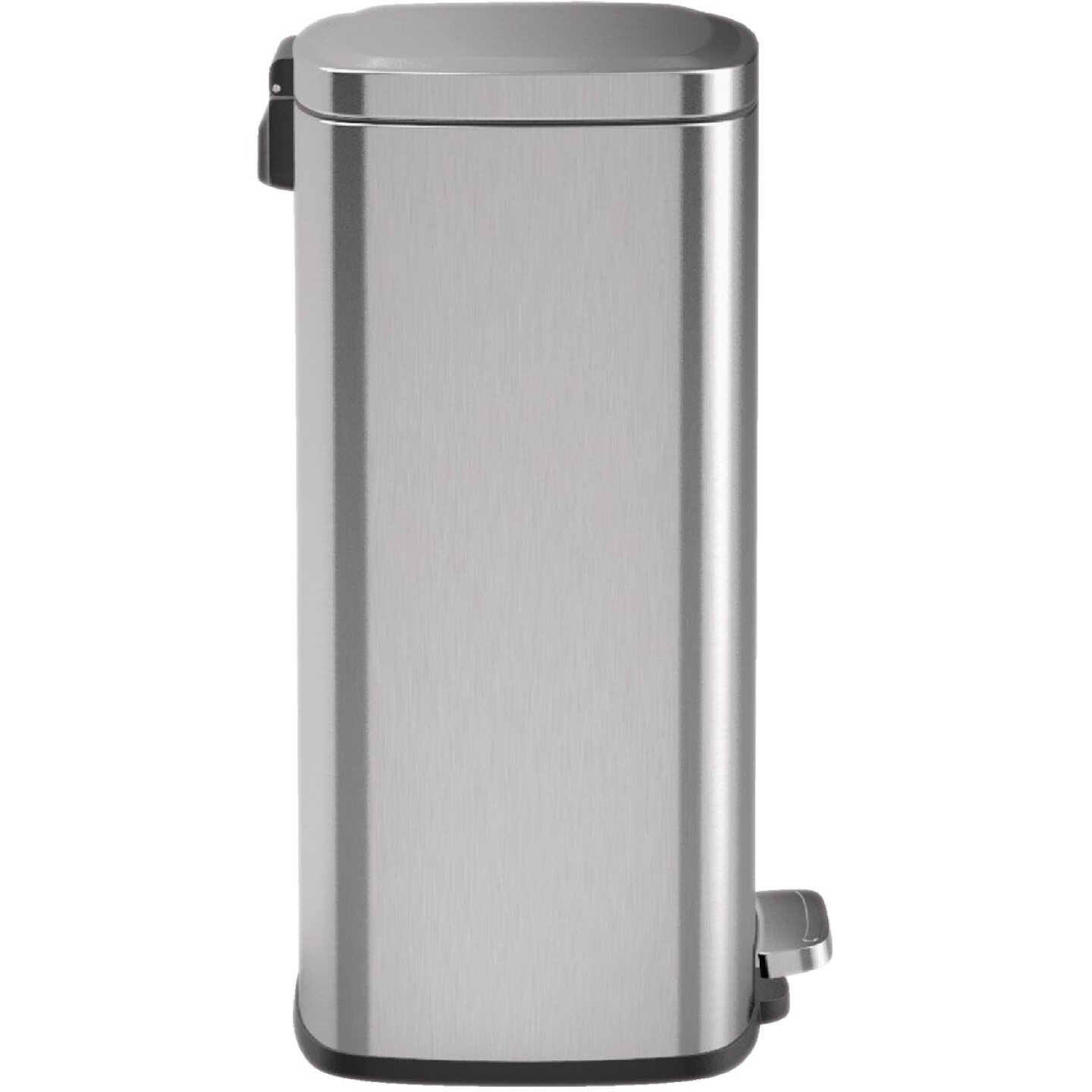 Ninestars 13.2 Gal. Stainless Steel Foot Pedal Trash Can Image 5