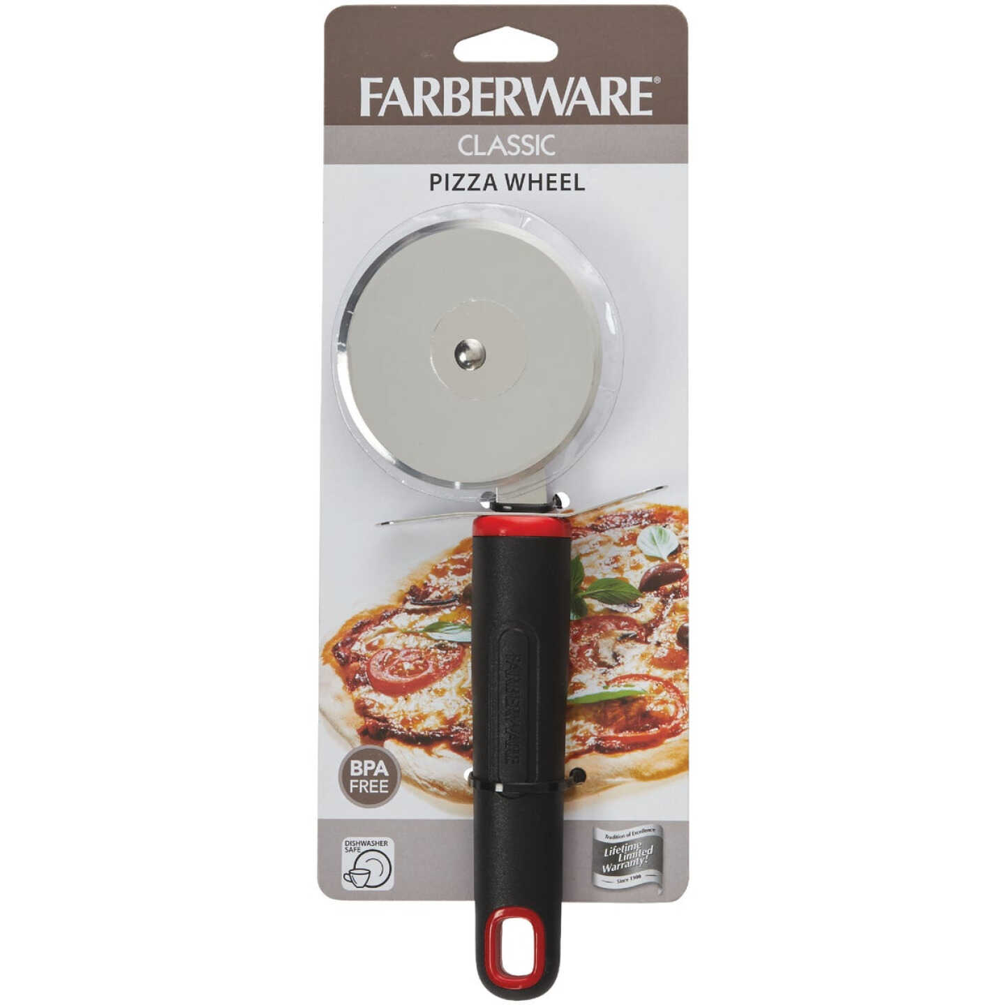 FarberWare Classic Pizza Wheel with Black Handle Image 2