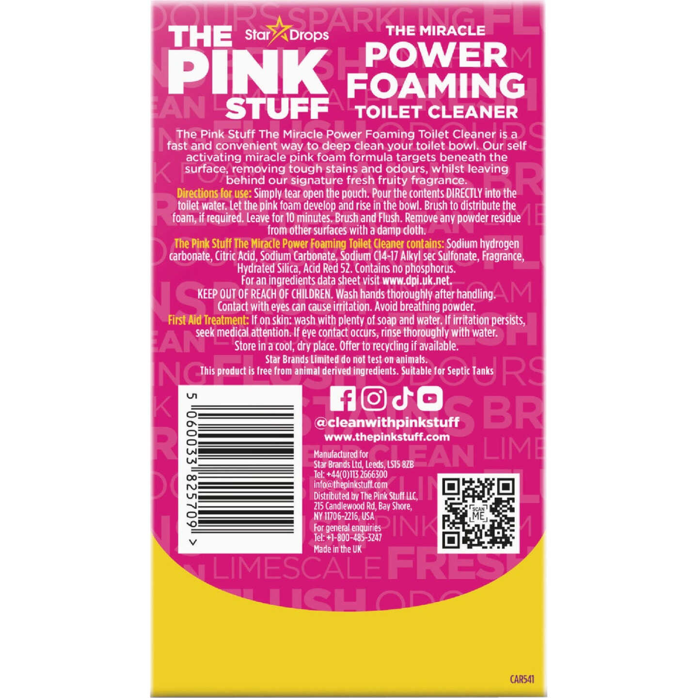 The Pink Stuff Miracle Power Foaming Toilet Cleaner (2-Pk.) Image 6