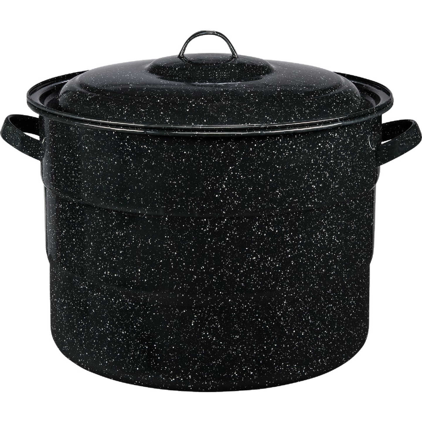 GraniteWare 21 Qt. Black Canner With Jar Rack Image 2