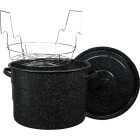 GraniteWare 21 Qt. Black Canner With Jar Rack Image 1