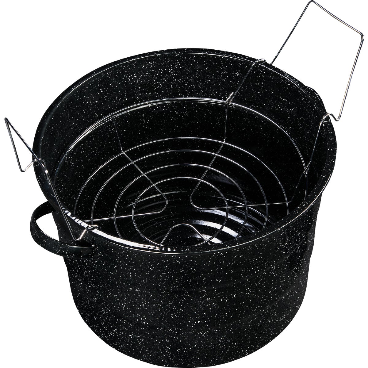 GraniteWare 21 Qt. Black Canner With Jar Rack Image 3