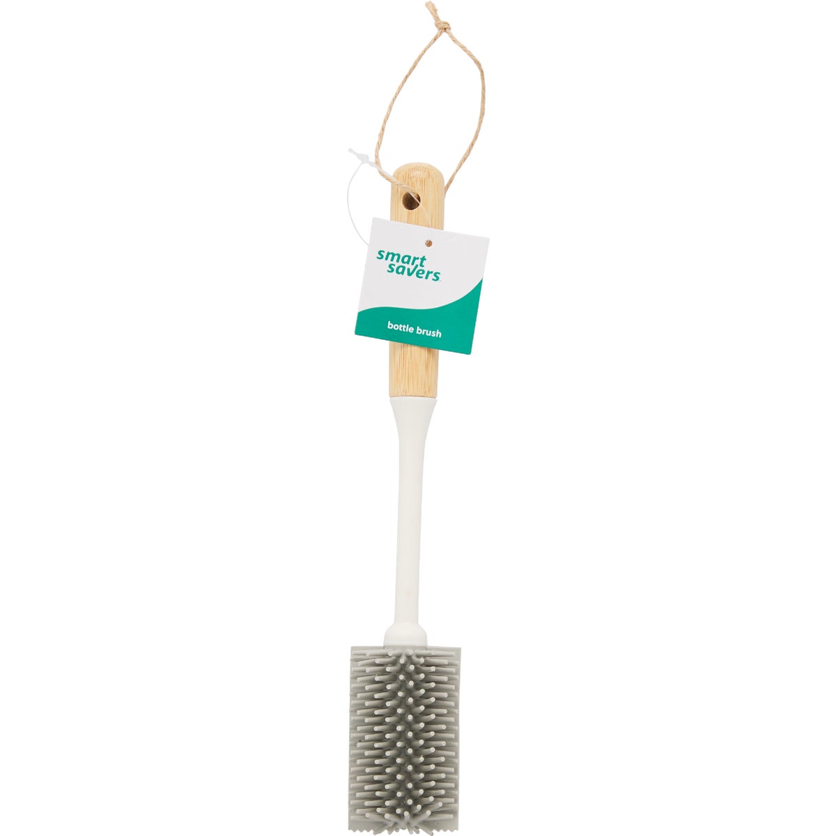 Smart Savers Wood Handle Bottle Brush