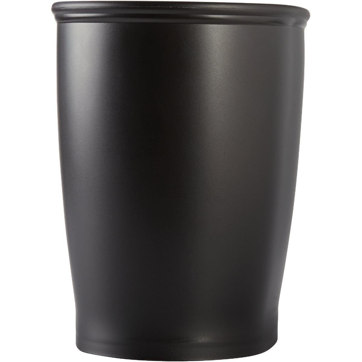 iDesign Kent 2 Gal. Bronze Oval Wastebasket Image 2