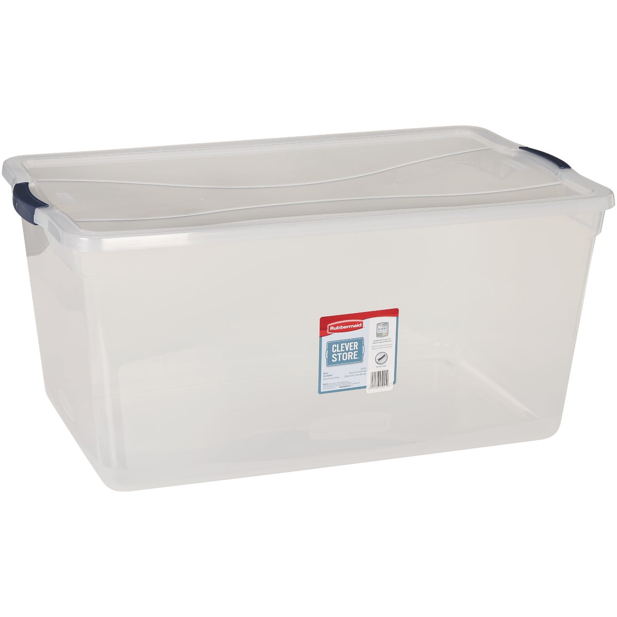 Rubbermaid 95 Qt. Cleverstore Clear Tote