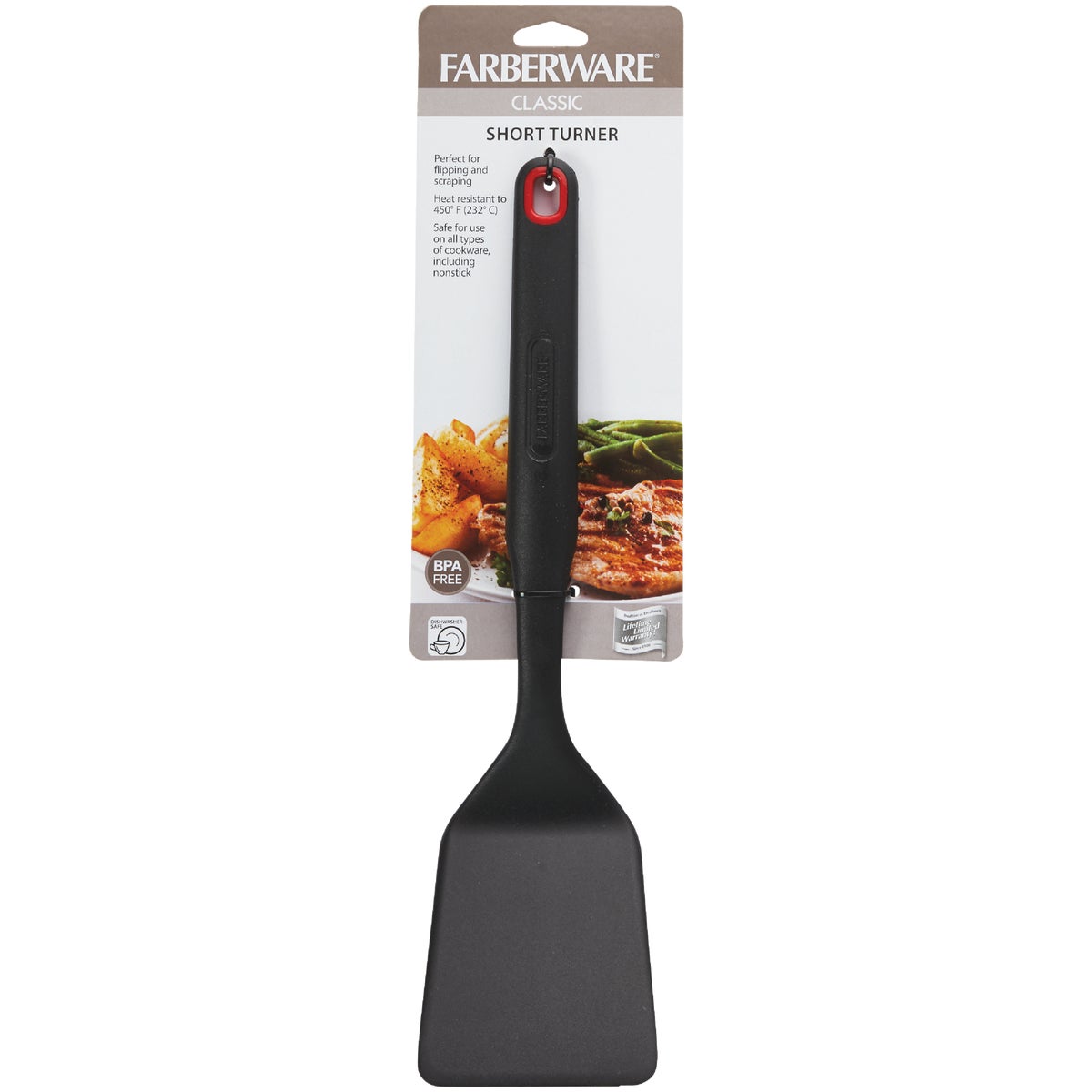 Farberware 12.25 In. Classic Black Nylon Solid Turner Image 2