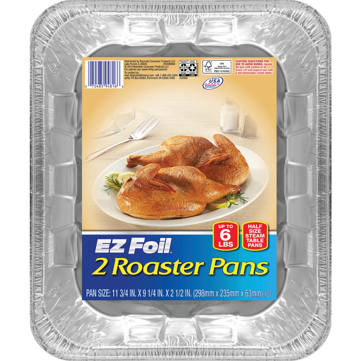 EZ Foil Roaster Pans (2-Count)