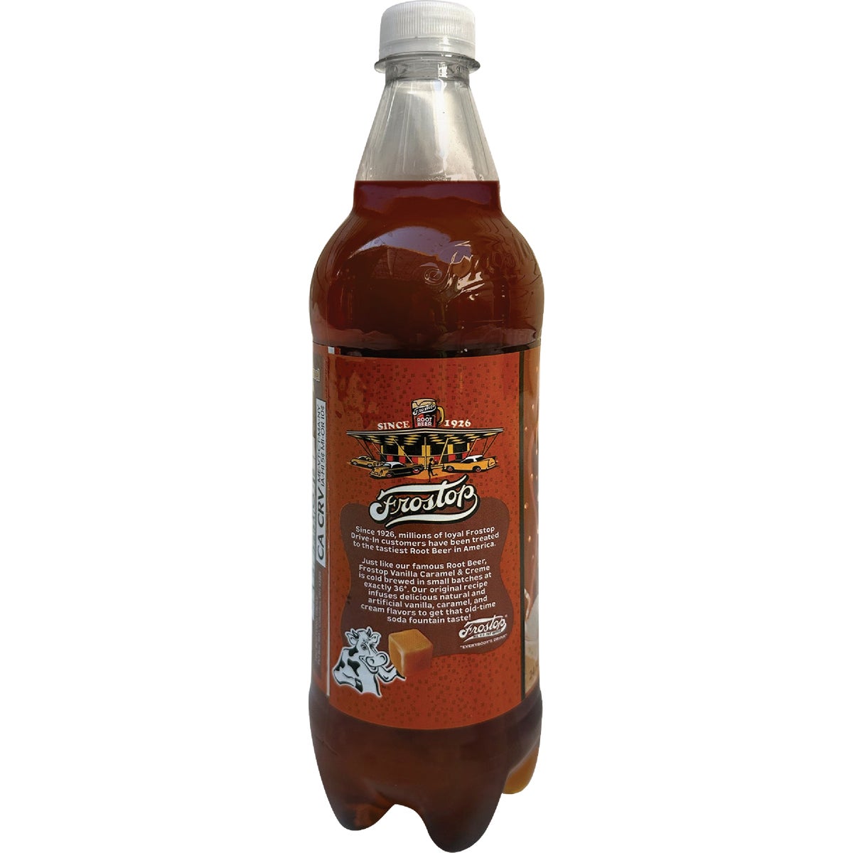 Frostop 24 Oz. Vanilla Caramel Cream Soda Image 3