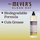 Mrs. Meyer's Clean Day 16 Oz. Compassion Flower Liquid Dish Soap Image 3