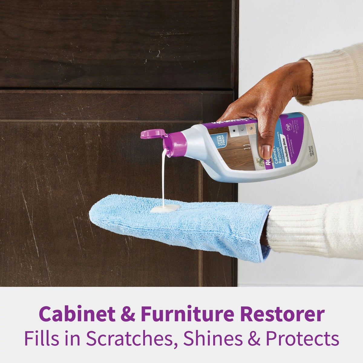 Rejuvenate 16 In. Cabinet & Furniture Restorer with Mitt Image 2