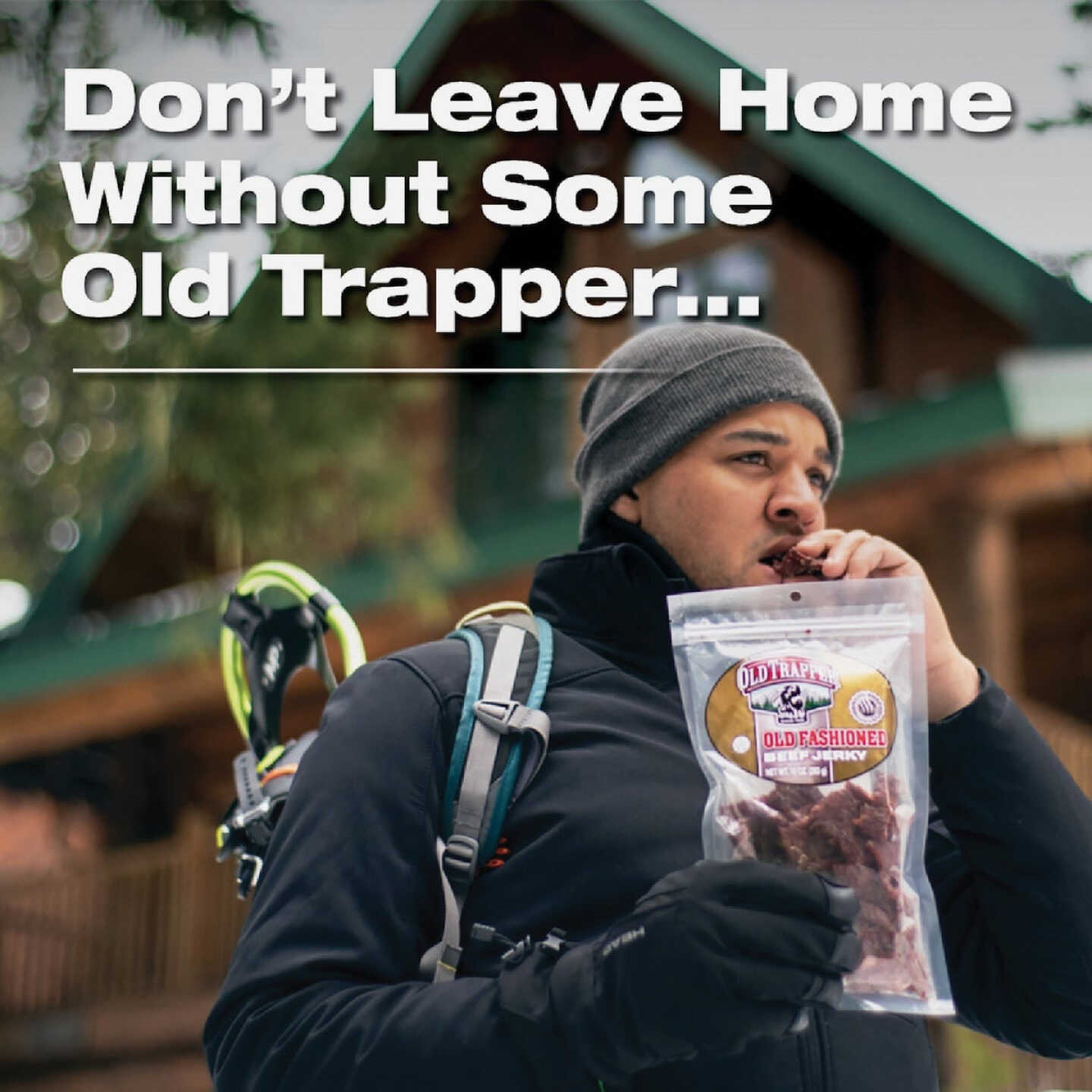 Old Trapper 10 Oz. Peppered Beef Jerky Image 5