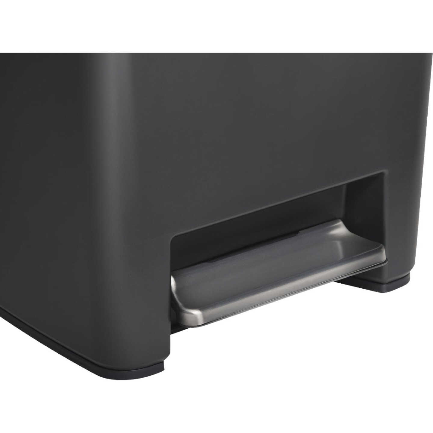 Rubbermaid 13 Gal. Premier Series IV Step-On Trash Can with Stainless Steel Lid Image 8