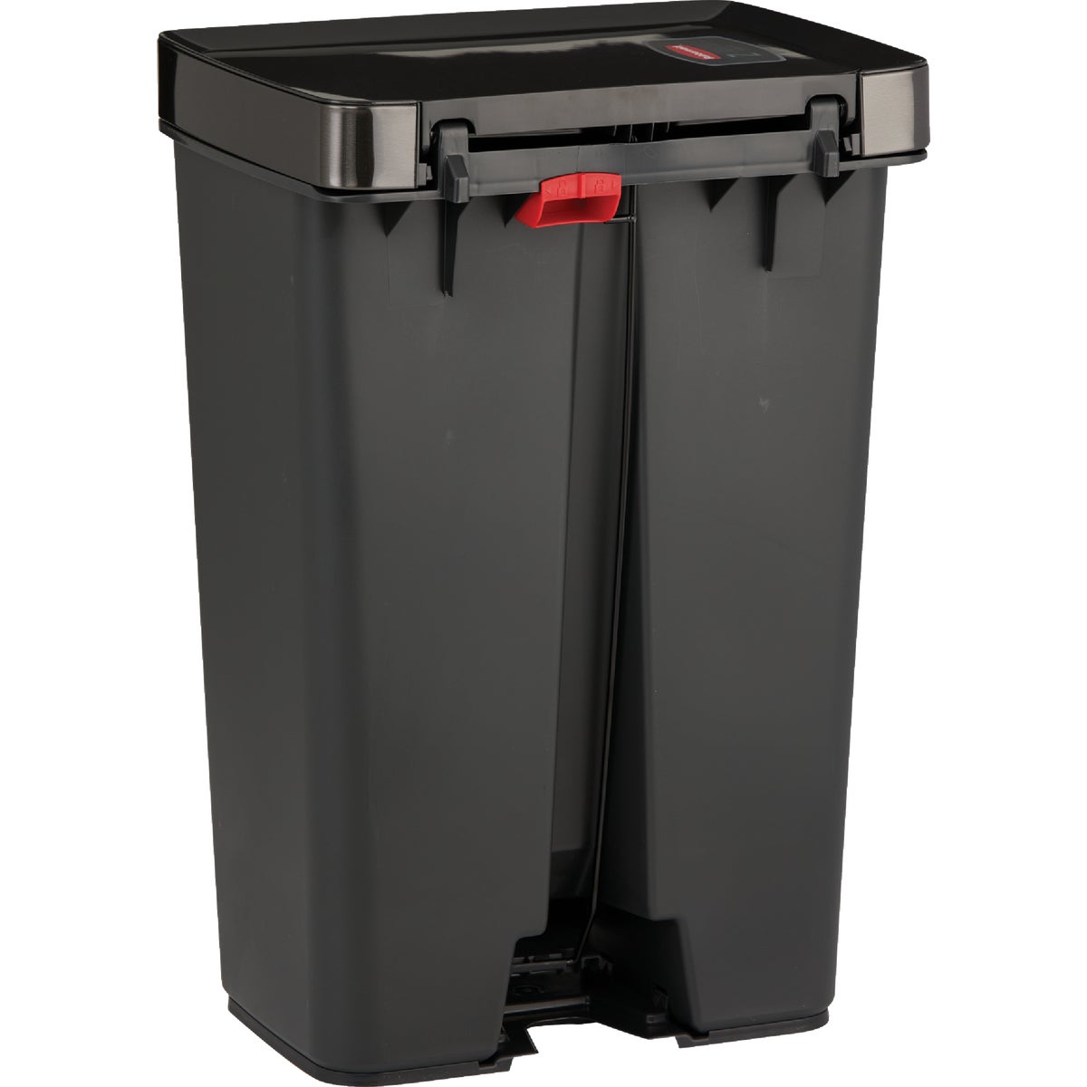 Rubbermaid 13 Gal. Premier Series IV Step-On Trash Can with Stainless Steel Lid Image 5