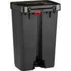 Rubbermaid 13 Gal. Premier Series IV Step-On Trash Can with Stainless Steel Lid Image 5