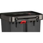 Rubbermaid 13 Gal. Premier Series IV Step-On Trash Can with Stainless Steel Lid Image 6