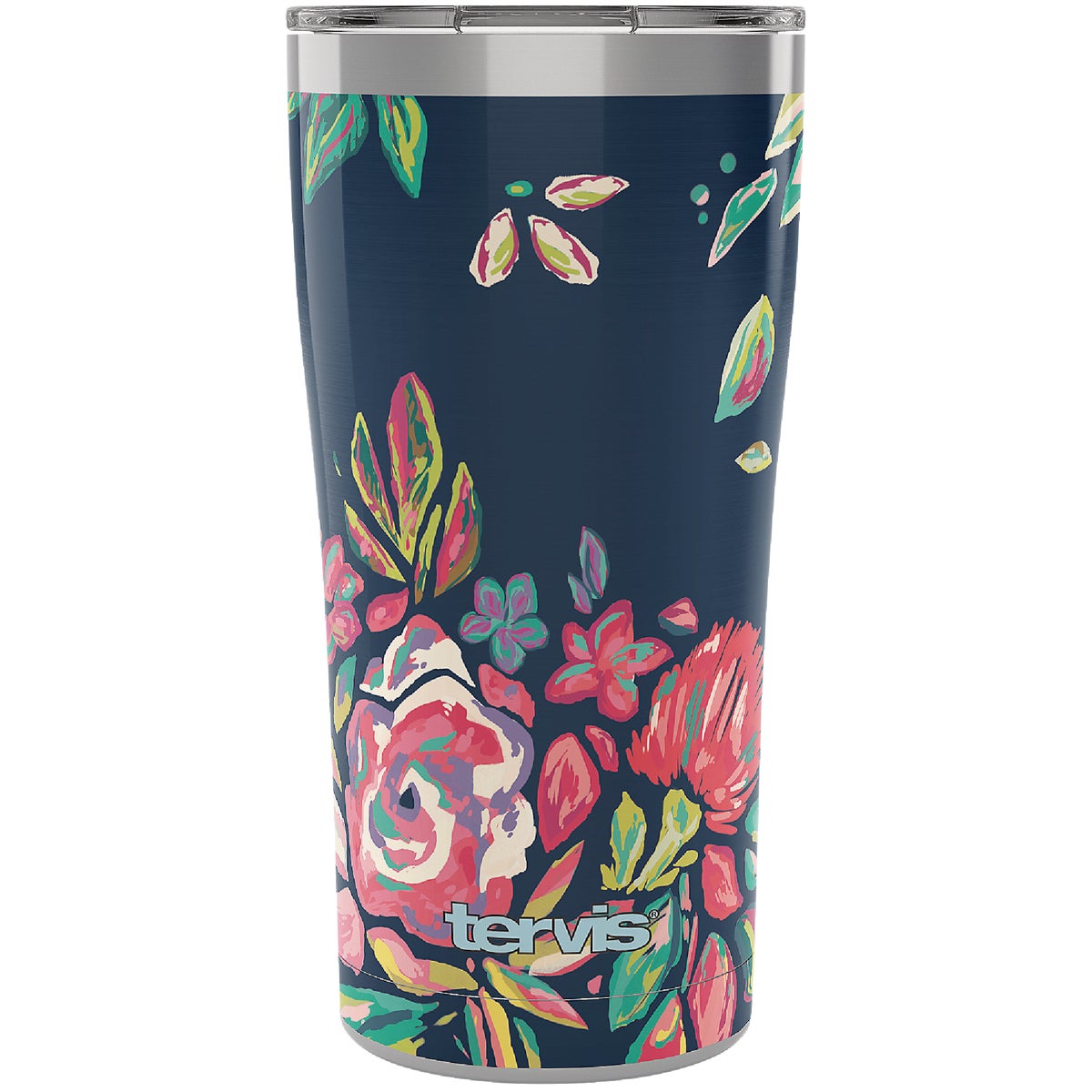 Tervis Live Bold Bouquet 20 Oz. Stainless Steel Tumbler with Slider Lid Image 1