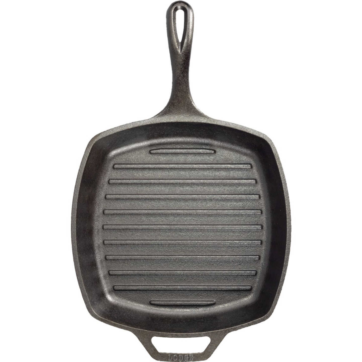 Lodge 10-1/2 In. Cast Iron Square Grill Pan Image 1