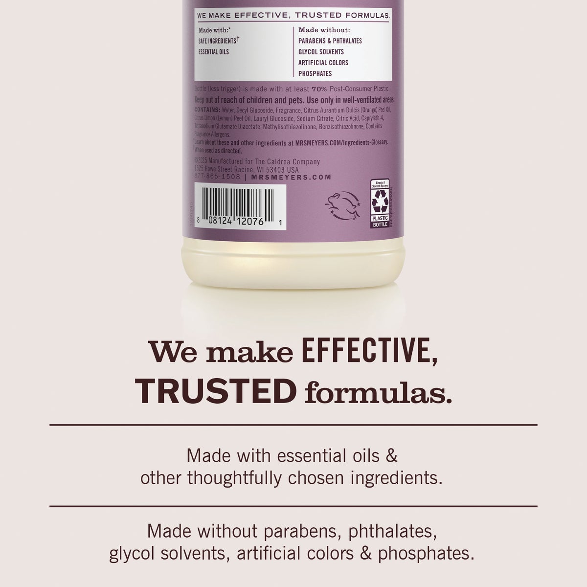 Mrs. Meyer's Clean Day 16 Oz. Elderberry Multi-Surface Everyday Cleaner Image 4