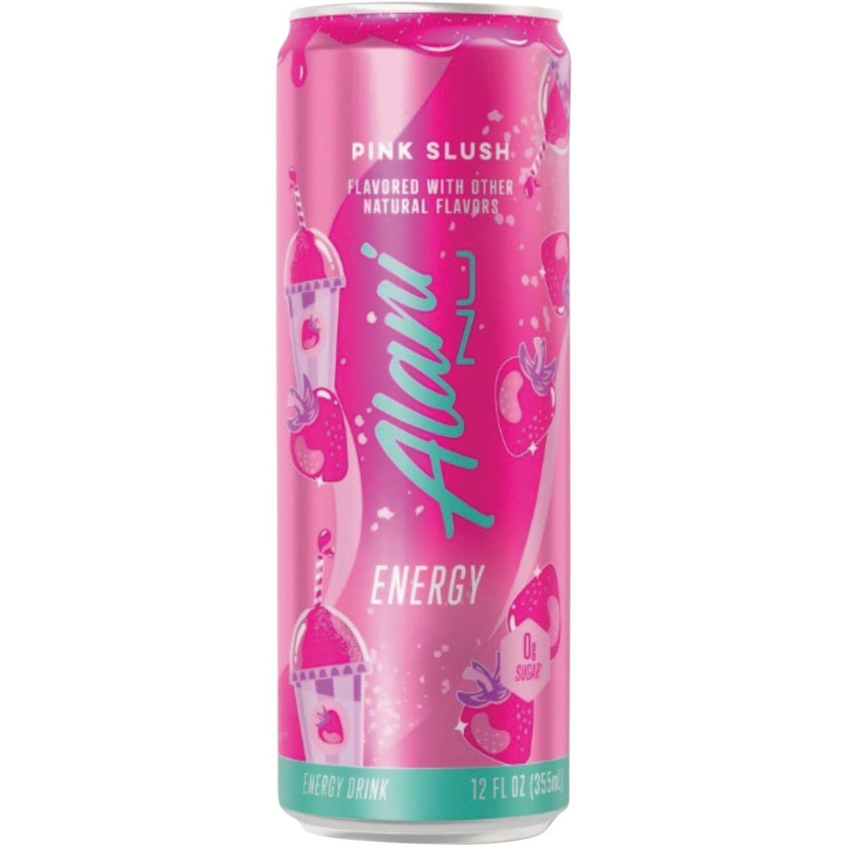 Alani 12 Oz. Pink Slush Energy Drink Image 1